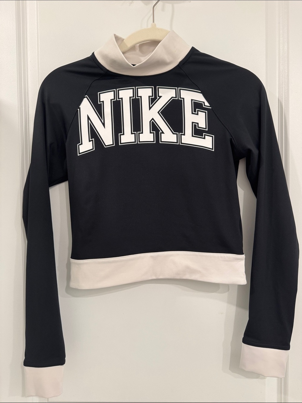Nike Black and White Logo Pullover